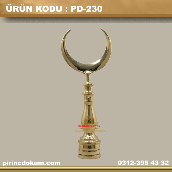 PD-230 Pirinç Cami Kutbe Alemi