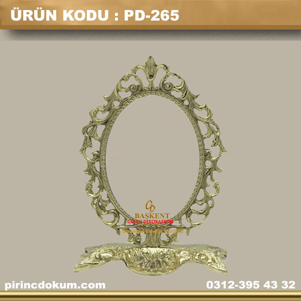 PD-265 Pirinç Resim çerçevesi