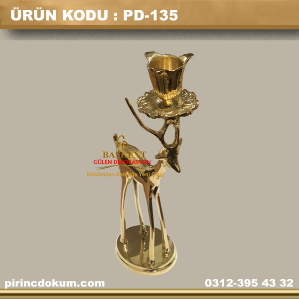 PD-135 Pirinç Geyik Mumluk