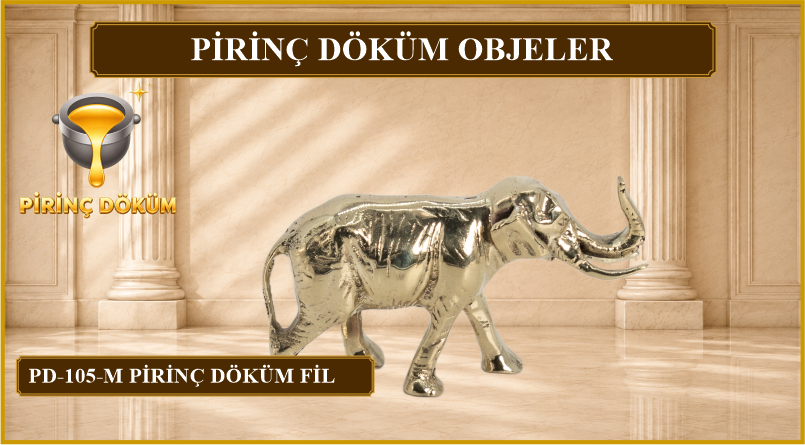 PD-105-M Pirinç Fil Mini